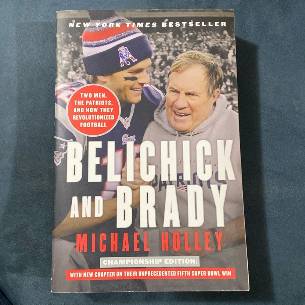 Belichick and Brady book